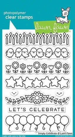 Lawn Fawn Simply Celebrate Clear Stamps (LF1599) Lawn Fawn Simply Celebrate Clear Stamps (LF1599)
