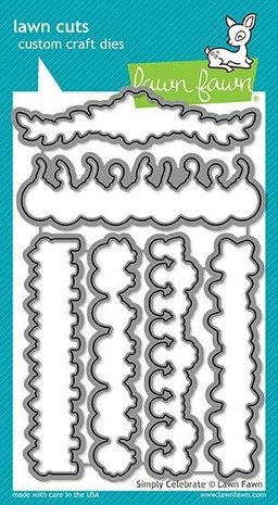 Lawn Fawn Simply Celebrate Dies (LF1600) Lawn Fawn Simply Celebrate Dies (LF1600)