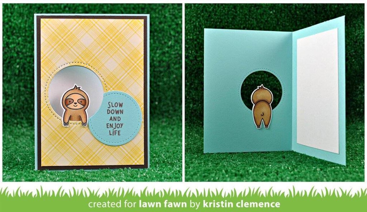 Lawn Fawn Slow Down and Enjoy Clear Stamps (LF1602) Lawn Fawn Slow Down and Enjoy Clear Stamps (LF1602)