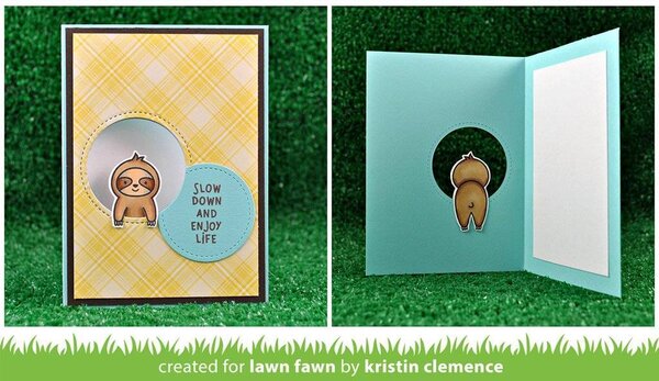 Lawn Fawn Slow Down and Enjoy Dies (LF1603)