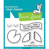 Lawn Fawn Year Eight Clear Stamps (LF1605)