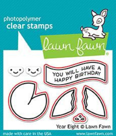 Lawn Fawn Year Eight Clear Stamps (LF1605) Lawn Fawn Year Eight Clear Stamps (LF1605)