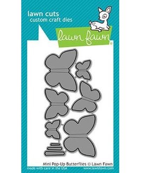 Lawn Fawn Mini Pop-Up Butterflies Dies (LF1612) Lawn Fawn Mini Pop-Up Butterflies Dies (LF1612)