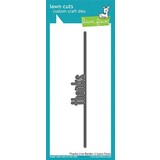 Lawn Fawn Thanks Line Border Die (LF1617)