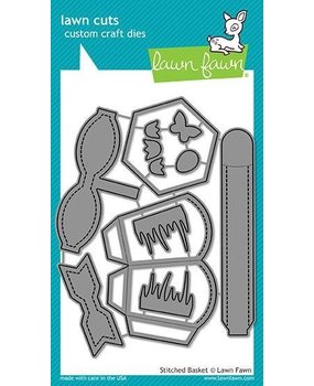 Lawn Fawn Stitched Basket Dies (LF1621) Lawn Fawn Stitched Basket Dies (LF1621)
