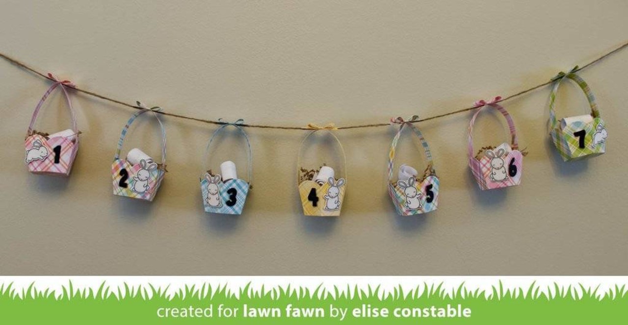 Lawn Fawn Stitched Basket Dies (LF1621) Lawn Fawn Stitched Basket Dies (LF1621)