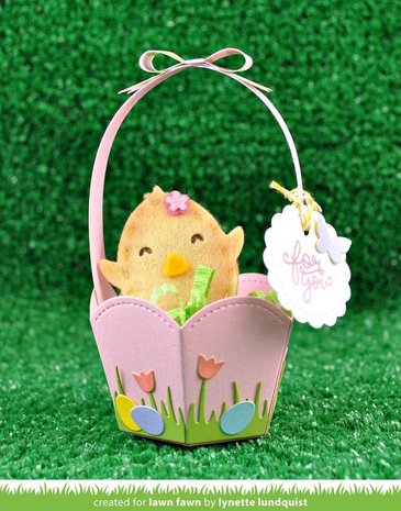 Lawn Fawn Stitched Basket Dies (LF1621) Lawn Fawn Stitched Basket Dies (LF1621)