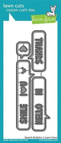 Lawn Fawn Speech Bubbles Dies (LF1622)