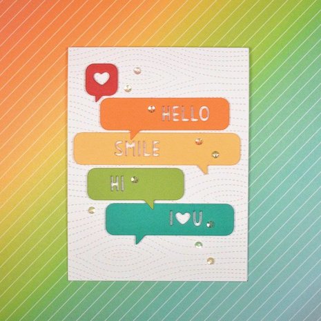 Lawn Fawn Speech Bubbles Dies (LF1622)