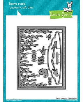 Lawn Fawn Bayou Backdrop Dies (LF1624) Lawn Fawn Bayou Backdrop Dies (LF1624)