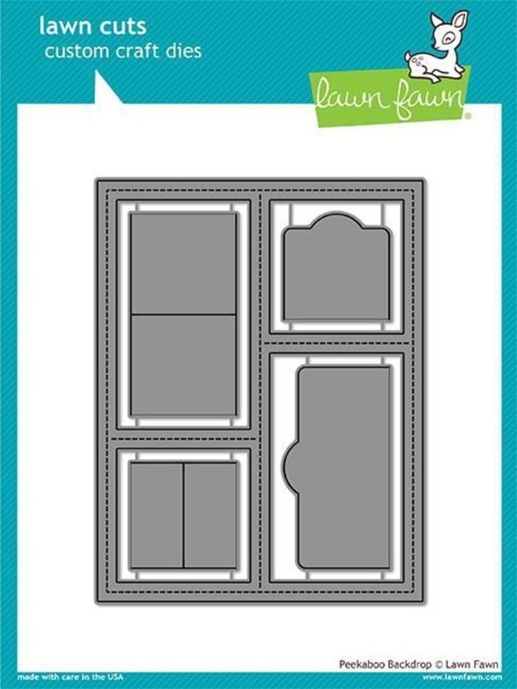 Lawn Fawn Peekaboo Backdrop Dies (LF1626)