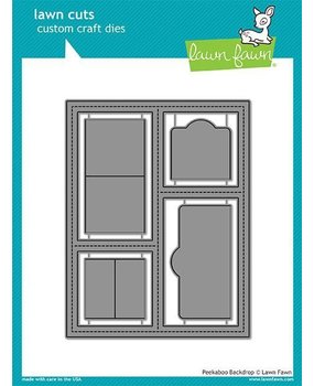 Lawn Fawn Peekaboo Backdrop Dies (LF1626)