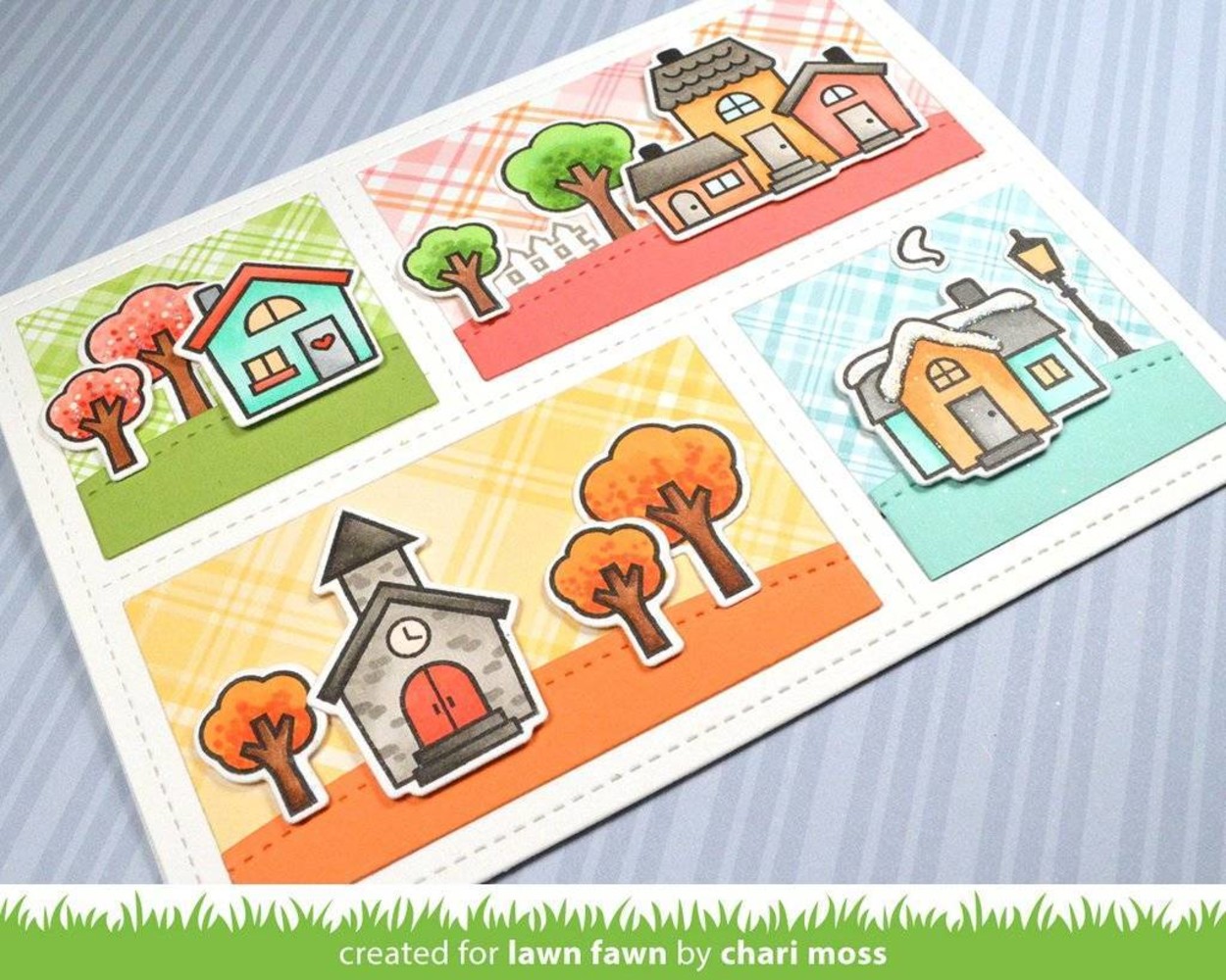 Lawn Fawn Peekaboo Backdrop Dies (LF1626)