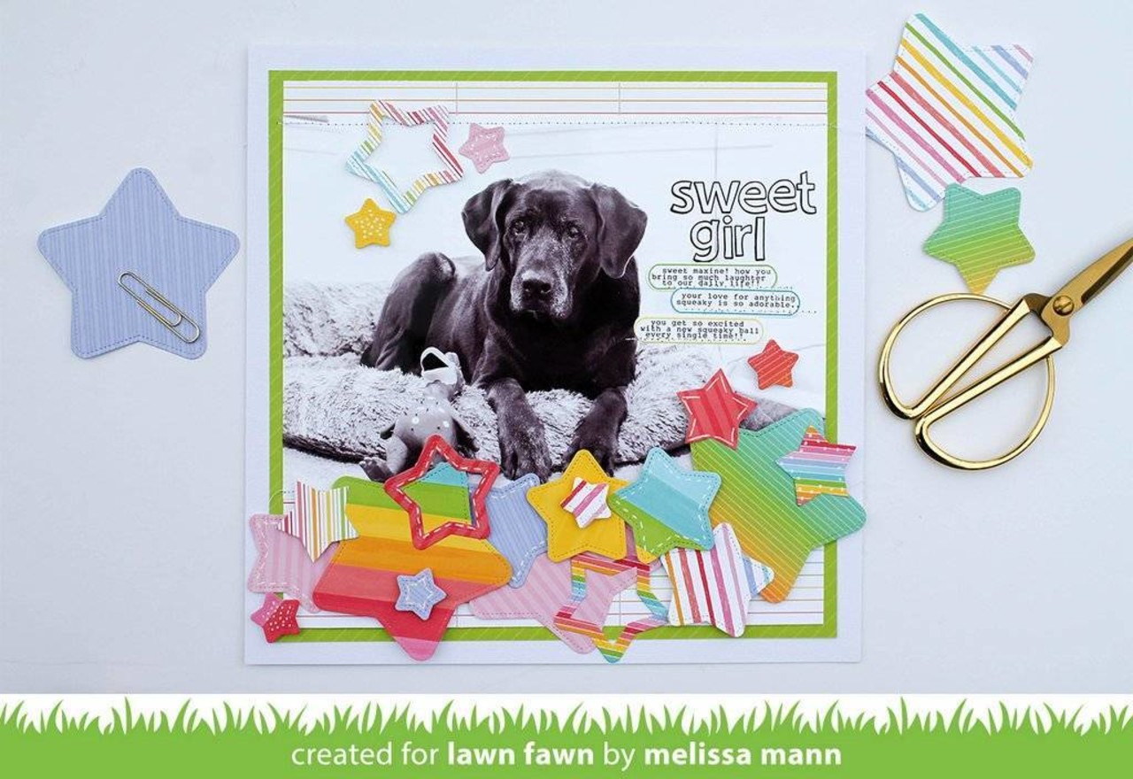 Lawn Fawn Outside In Stitched Star Stackables Dies (LF1629) Lawn Fawn Outside In Stitched Star Stackables Dies (LF1629)