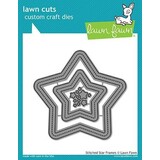 Lawn Fawn Stitched Star Frames Dies (LF1630)