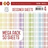 Designer Sheets Tartan Pastels 6x6 Inch Mega Pack (CDDSMP004)