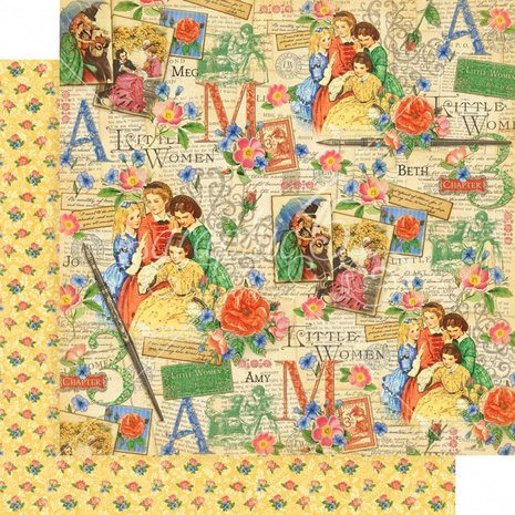 Graphic 45 Little Women 12x12 Inch Collection Pack (4501659)