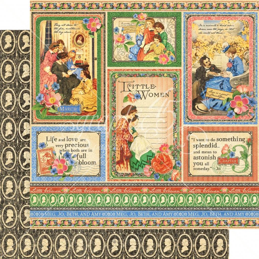 Graphic 45 Little Women 12x12 Inch Collection Pack (4501659)