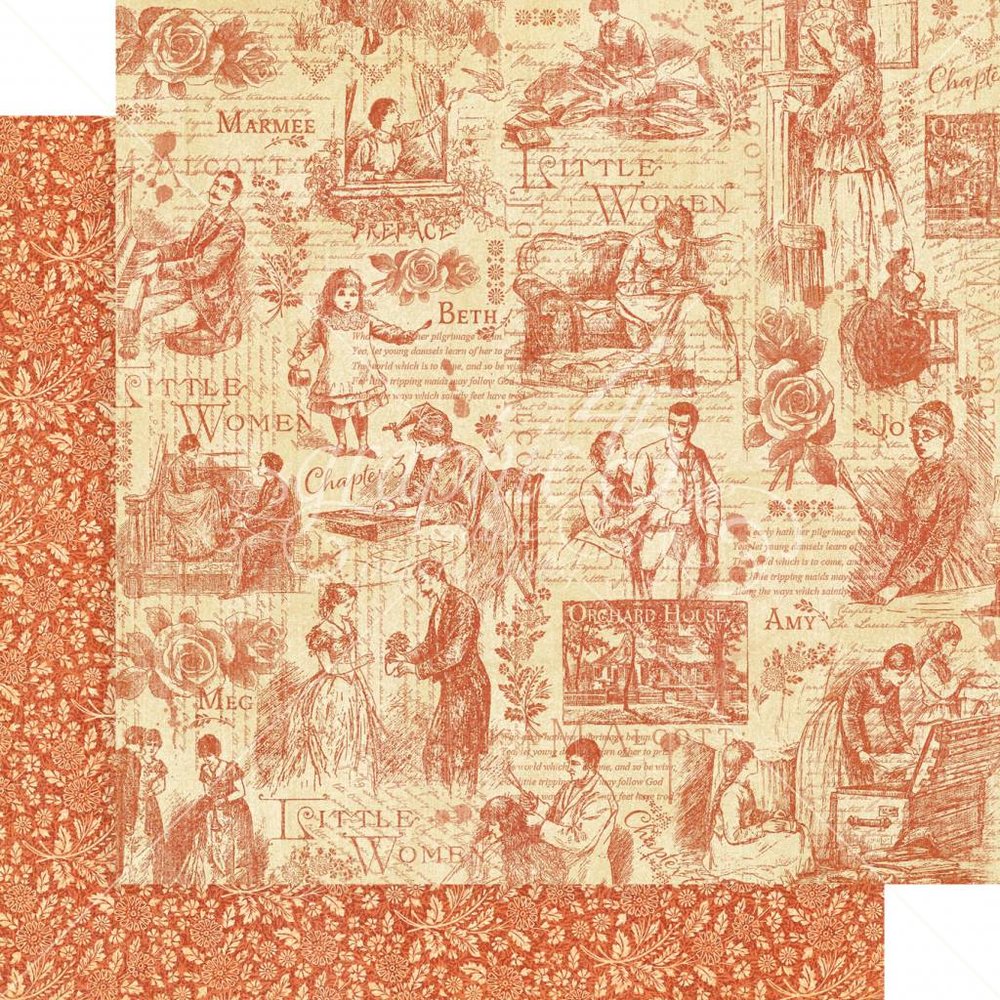 Graphic 45 Little Women 12x12 Inch Collection Pack (4501659)