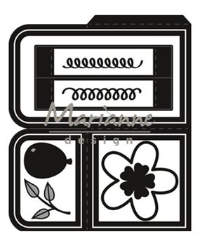 Marianne Design Craftable Card Box (CR1433) Marianne Design Craftable Card Box (CR1433)