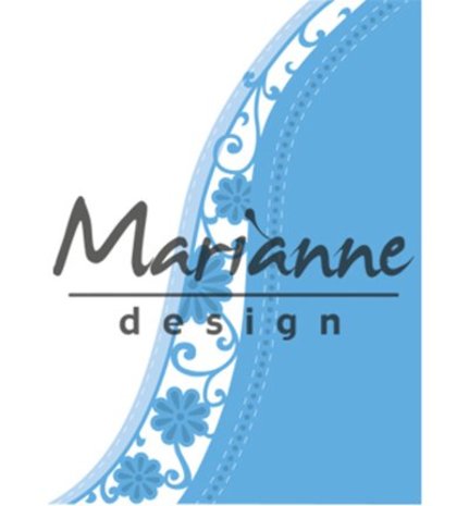 Marianne Design Creatable Anja's Flower Wave (LR0518) Marianne Design Creatable Anja's Flower Wave (LR0518)