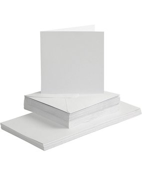 Paperpads.nl SELECT Kaarten & Enveloppen Set Wit 15x15 cm  (23115) Paperpads.nl SELECT Kaarten & Enveloppen Set Wit 15x15 cm  (23115)