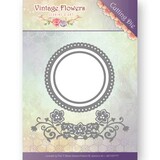 Jeanine's Art Vintage Flowers Flowers And Circles Die (JAD10034) Jeanine's Art Vintage Flowers Flowers And Circles Die (JAD10034)