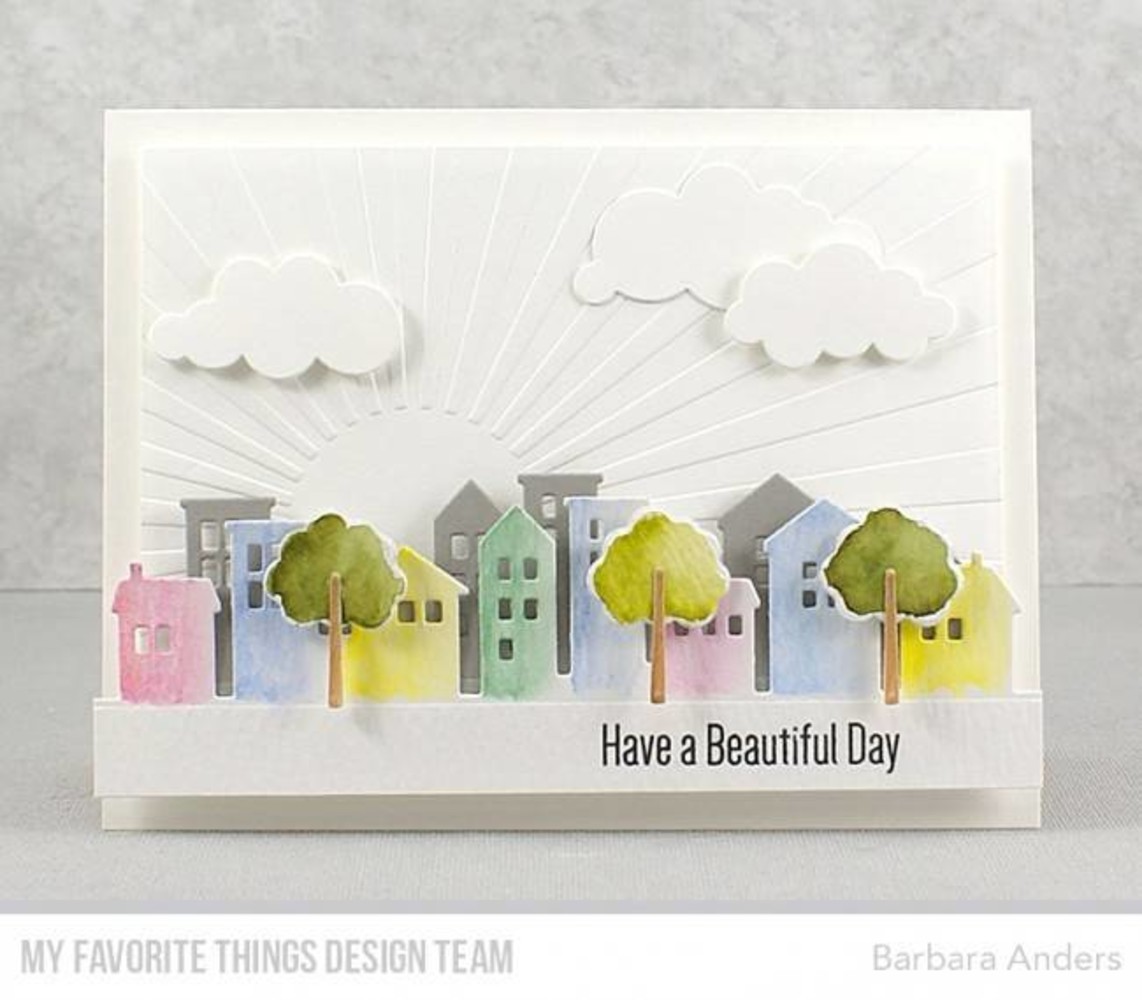 My Favorite Things Sunrise Radiating Rays Stencil (ST-103) My Favorite Things Sunrise Radiating Rays Stencil (ST-103)