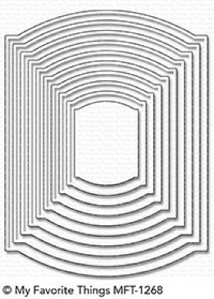 My Favorite Things Die-Namics Elegant Rectangle STAX (MFT-1268)