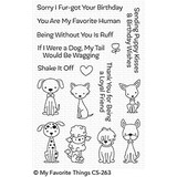 My Favorite Things Puppy Kisses Clear Stamps (CS-263)