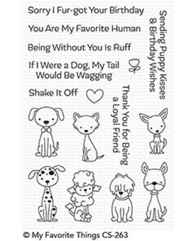 My Favorite Things Puppy Kisses Clear Stamps (CS-263) My Favorite Things Puppy Kisses Clear Stamps (CS-263)