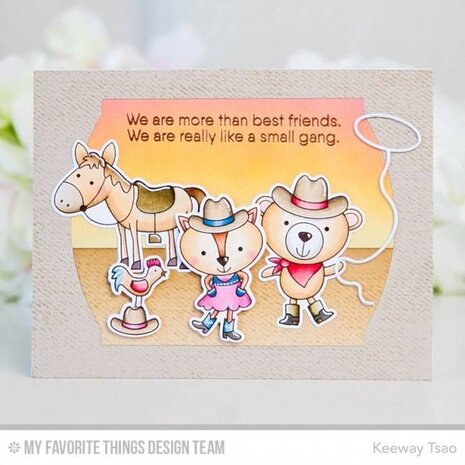 My Favorite Things Best In The West Clear Stamps (CS-271)