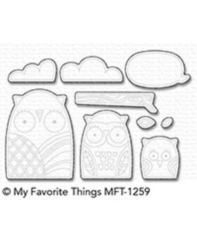 My Favorite Things Die-Namics Owl My Love (MFT-1259)