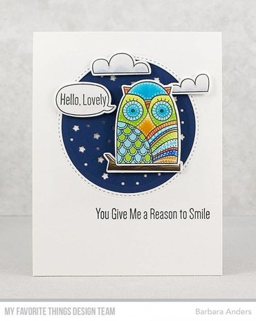 My Favorite Things Die-Namics Owl My Love (MFT-1259)