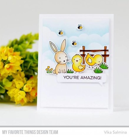 My Favorite Things Die-Namics Hoppy Friends (MFT-1286) My Favorite Things Die-Namics Hoppy Friends (MFT-1286)