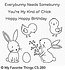 Hoppy Friends Clear Stamps (CS-280) Hoppy Friends Clear Stamps (CS-280)