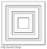 Die-namics Square Frames (MFT-558) Die-namics Square Frames (MFT-558)