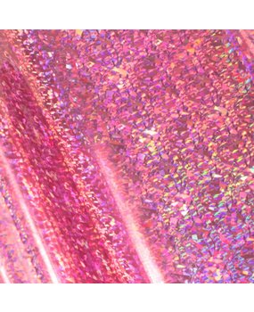 Couture Creations Heat Activated Foil Pink Iridescent Flakes Pattern (CO726048) Couture Creations Heat Activated Foil Pink Iridescent Flakes Pattern (CO726048)