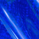 Couture Creations Heat Activated Foil Blue Iridescent Triangular Pattern (CO726054)