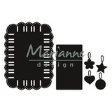 Marianne Design Craftable Ribbon Rectangle (CR1436)