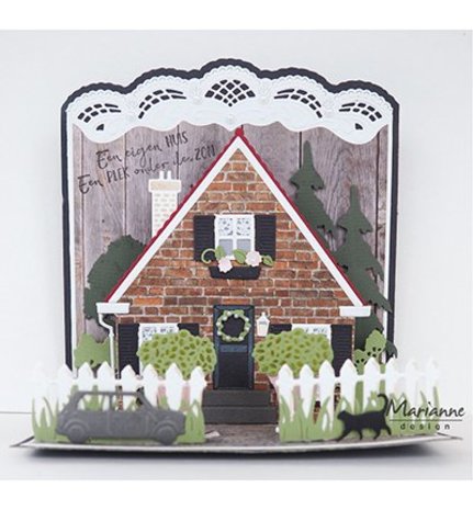 Marianne Design Craftable Build-A-House (CR1437) Marianne Design Craftable Build-A-House (CR1437)