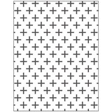 Paperpads.nl SELECT Kruizen 11x14 cm Embossing Folder (11770)