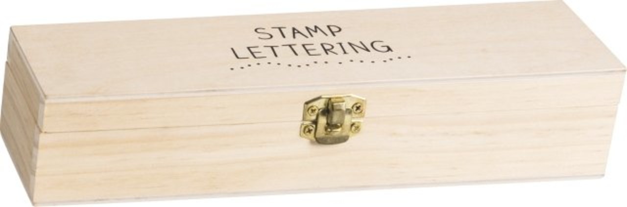 Heyda Alfabet Stempel Set In Houten Kist (204888681) Heyda Alfabet Stempel Set In Houten Kist (204888681)