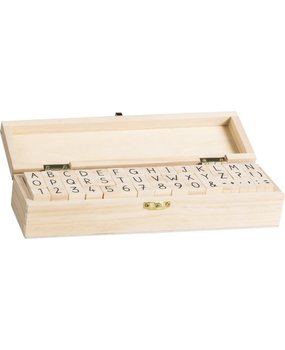 Heyda Alfabet Stempel Set In Houten Kist (204888681) Heyda Alfabet Stempel Set In Houten Kist (204888681)