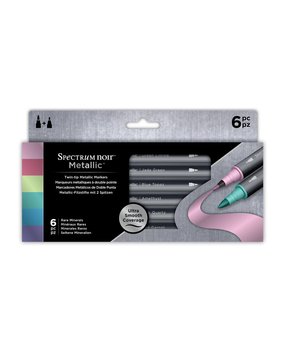 Spectrum Noir Twin-tip Metallic Markers Rare Minerals (SPECN-MM-MIN6) Spectrum Noir Twin-tip Metallic Markers Rare Minerals (SPECN-MM-MIN6)