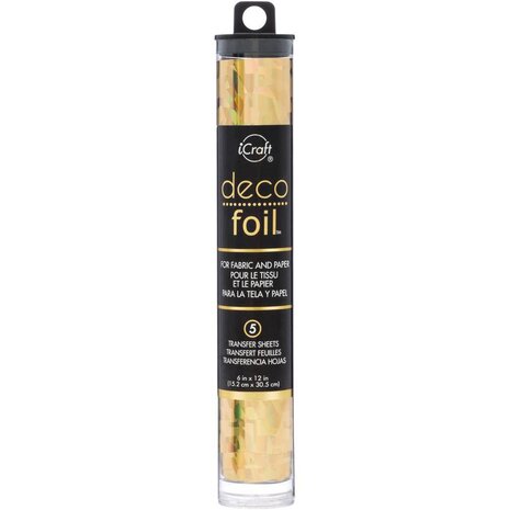 Therm O Web iCraft Specialty Deco Foil Gold Shattered Glass (DFS6X12 54075) Therm O Web iCraft Specialty Deco Foil Gold Shattered Glass (DFS6X12 54075)
