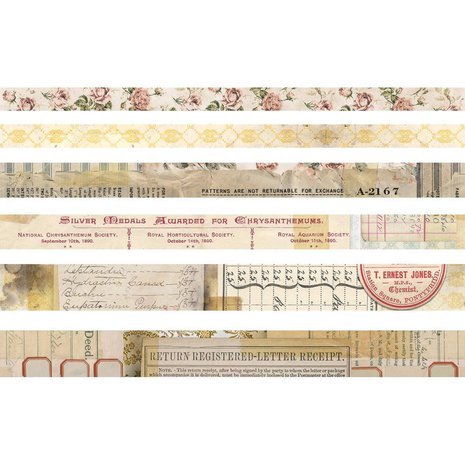 Idea-ology Tim Holtz Design Tape Remnants (TH93671) Idea-ology Tim Holtz Design Tape Remnants (TH93671)