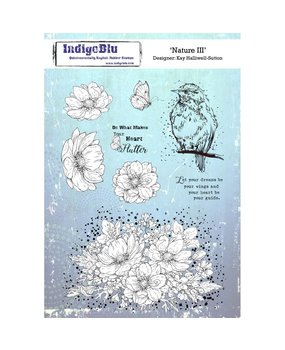 IndigoBlu Nature III A5 Rubber Stamp (IND0415)