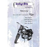 IndigoBlu Ride Long A6 Rubber Stamp (IND0395)