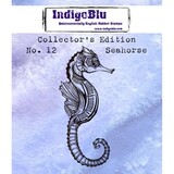 IndigoBlu Collectors Edition 12 Rubber Stamp - Seahorse (IND0389)